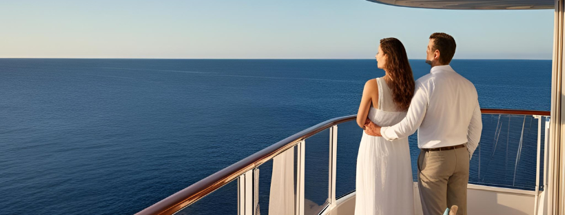 couple sur balcon face à la mer